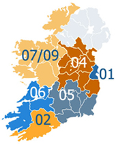 Regions covered by Bestquote.ie